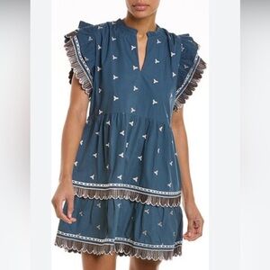 EUC Marie Oliver Gia dress size 10 in navy